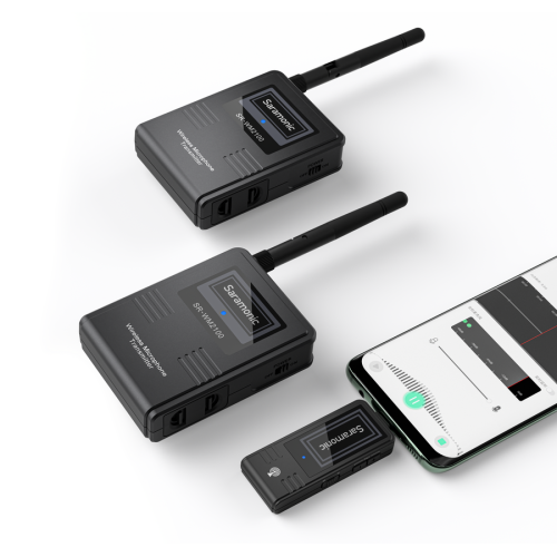 Радиосистема Saramonic SR-WM2100 U2 приемник + 2 передатчика, 2,4ГГц, разъем USB/Type-C