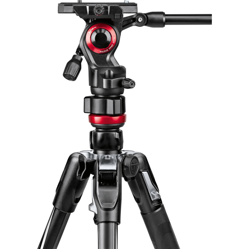 Штатив с видеоголовкой Manfrotto MVKBFRTLIVE-BDL Befree Advanced Live + микрофон Wavo Plus