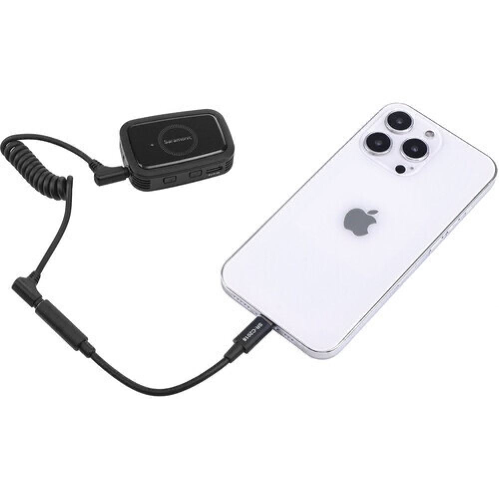 Кабель Saramonic SR-C2018 переходник с 3,5мм TRS "мама" на Lightning, длина 6 см