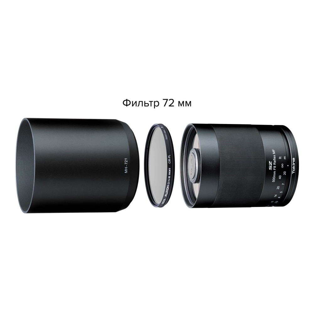 Объектив Tokina SZ SUPER TELE 500mm F8 Reflex MF для Fujifilm X