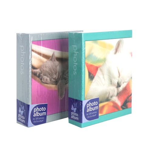 Фотоальбом Innova Slip-in Cuties 10x15 на 200 фото, в ассортименте (Q5903686)