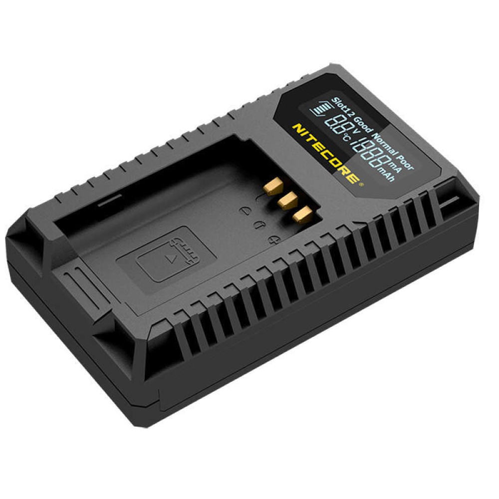 Зарядное устройство Nitecore USN2 Dual Slot USB Charger для аккумуляторов NP-BX1