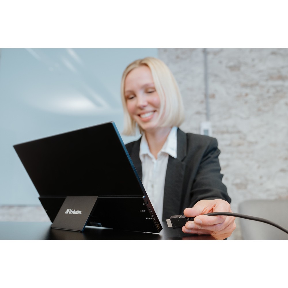 Портативный сенсорный монитор Verbatim PMT-15 Portable Touchscreen Monitor 15.6" Full HD 1080p