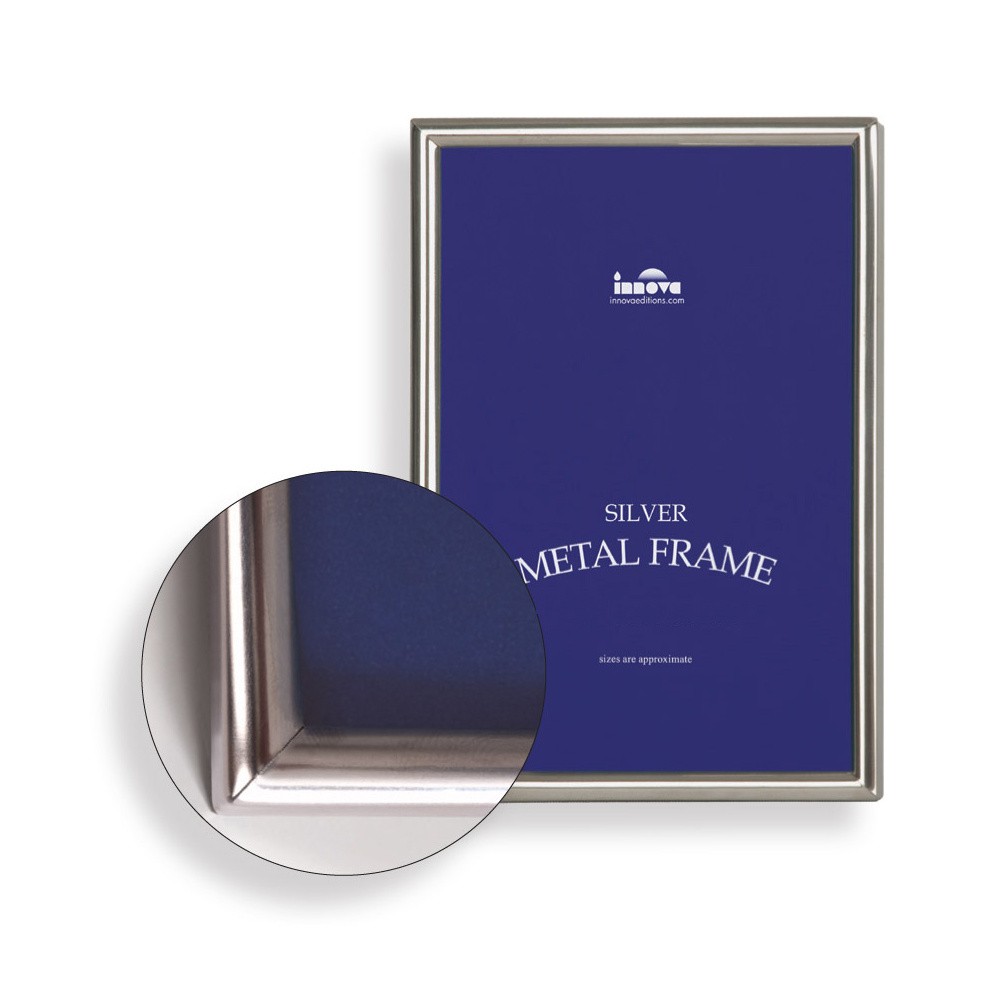 Фоторамка Innova Audley Metall 15x20, металл/стекло, серебристый (PM02472)