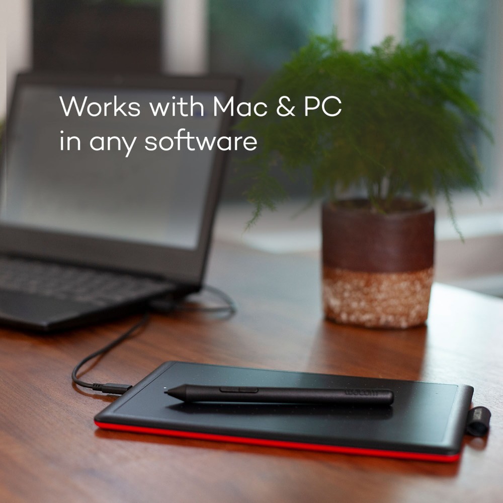 Графический планшет One by Wacom Medium (RU)