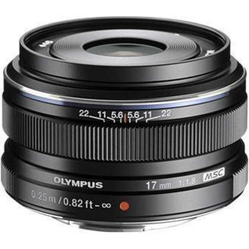 Объектив Olympus M.Zuiko Digital 17mm F1.8 черный