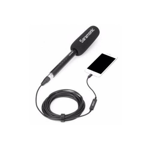 Кабель Saramonic LC-XLR с XLR на Lightning для микрофонов, длина 6 м