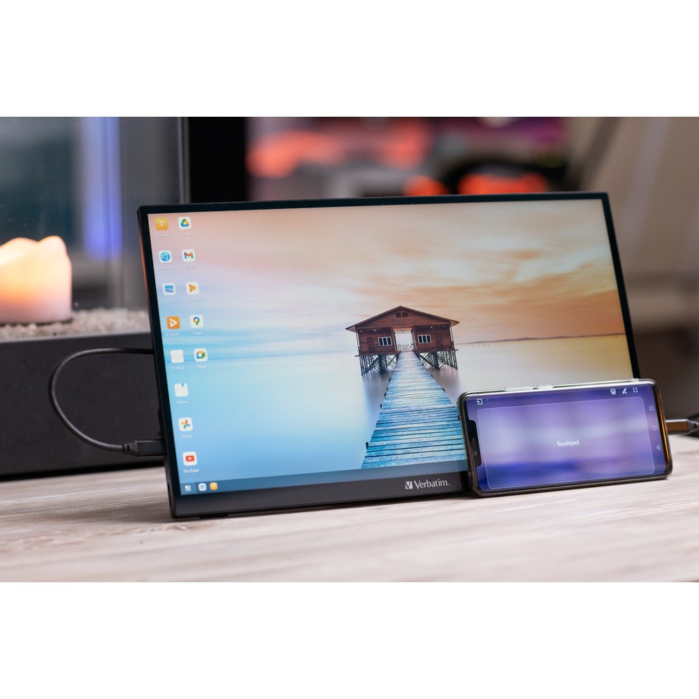 Портативный сенсорный монитор Verbatim PMT-15 Portable Touchscreen Monitor 15.6" Full HD 1080p
