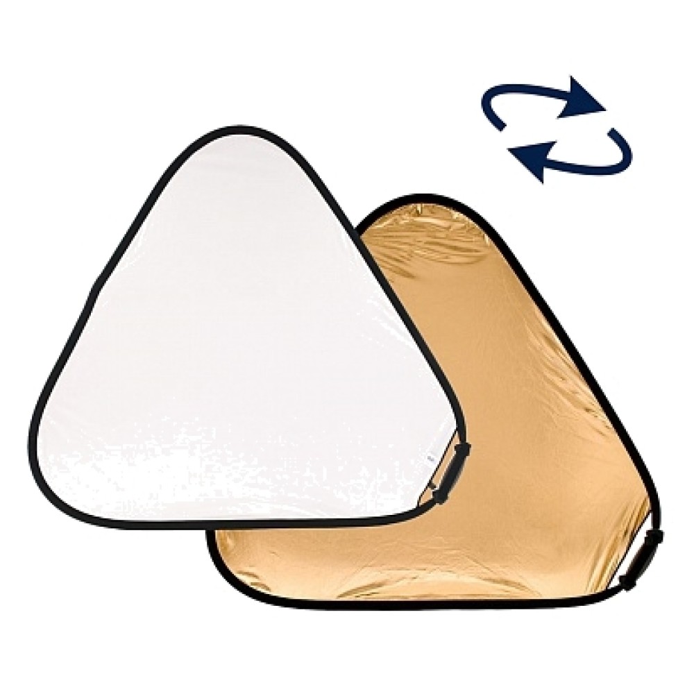 Отражатель Lastolite LL LR3741 TriGrip 120см золотой/белый