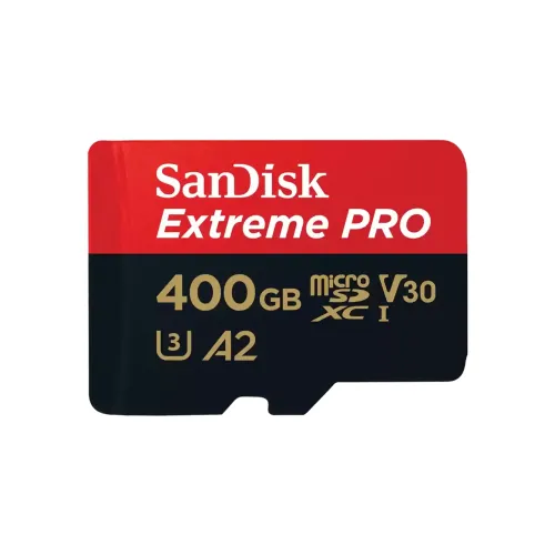 Карта памяти SanDisk Extreme Pro microSDXC 400GB UHS-I U3 V30 A2, R/W 170/90 МБ/с