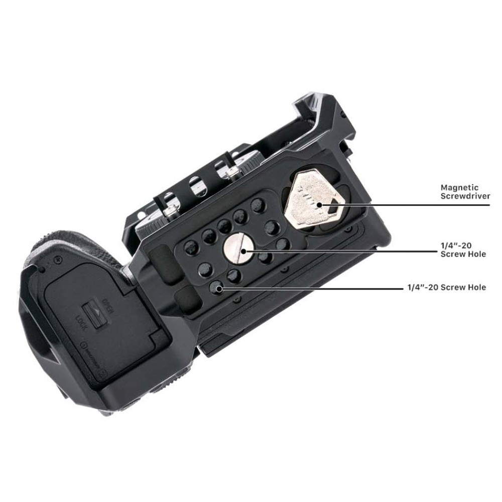 Клетка Tilta Pro Camera Cage Kit для Sony A7 IV черная (TA-T30-B-B)