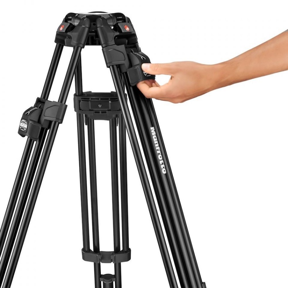 Видеоштатив Manfrotto MVK504XTWINMA голова 504X, штатив Twin алюминиевый