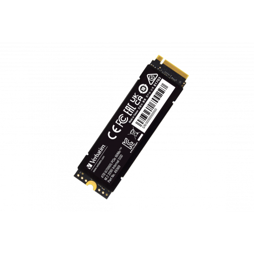 Внутренний накопитель Verbatim VI7000G SSD PCIe NVMe 4TB, R/W 7000/6500 МБ/с