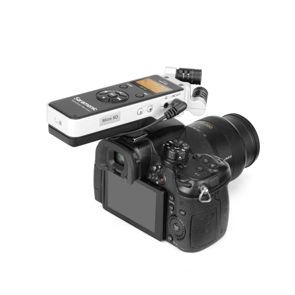 Рекордер Saramonic SR-Q2 ИКМ двухканальный (пластиковый корпус)