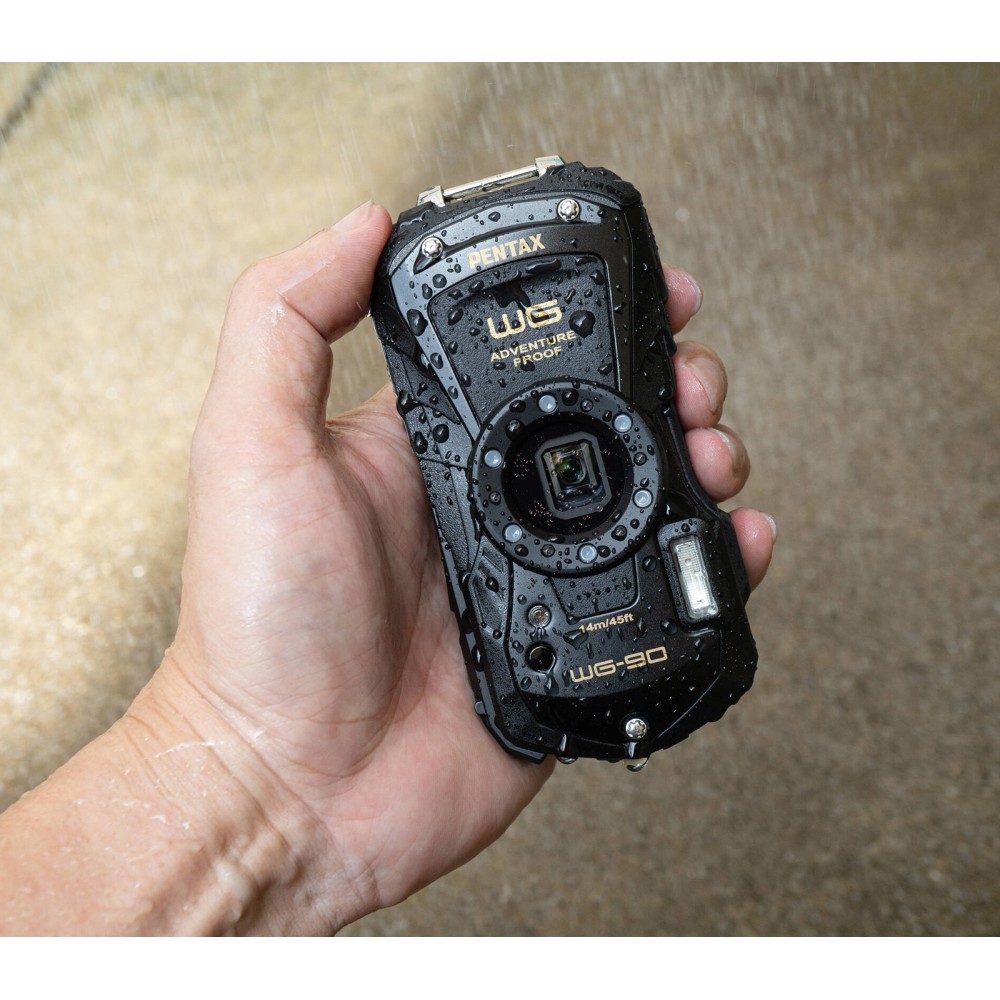 Фотоаппарат Pentax WG-90 водонепроницаемый черный