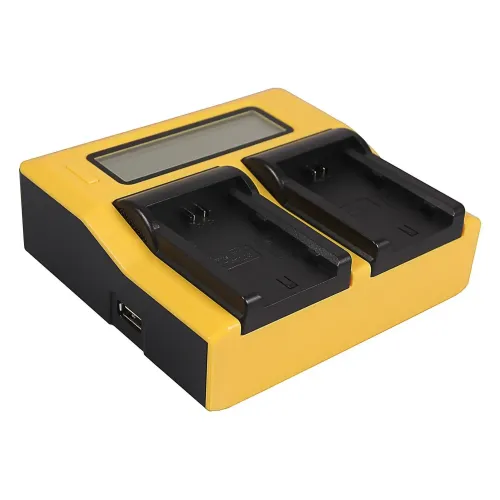 Зарядное устройство Patona Dual LCD USB для 2х аккумуляторов Fujifilm NP-W235
