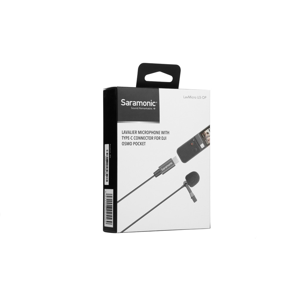 Микрофон петличный Saramonic LavMicro U3-OP для DJI Osmo Pocket