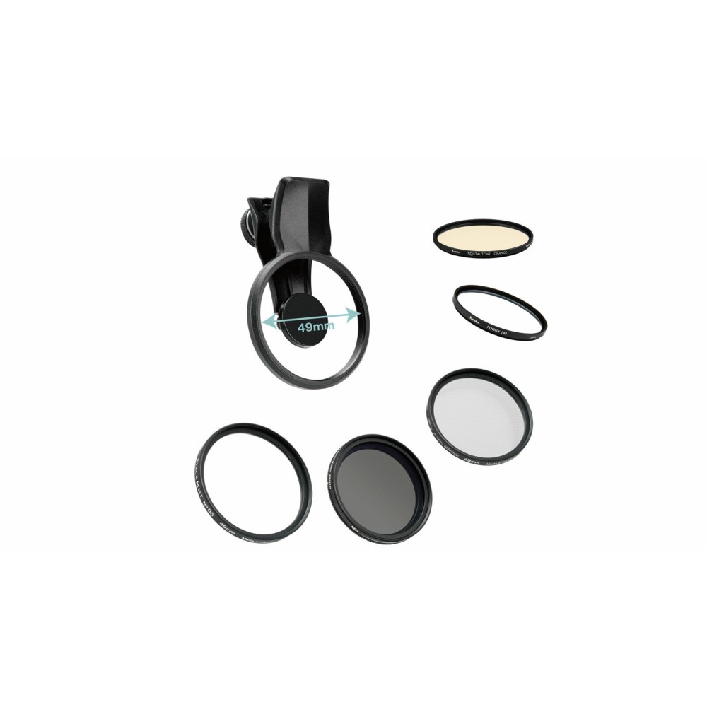 Держатель светофильтра Kenko EXAPRO Filter Clip Lens Hood Kit для смартфона с блендой