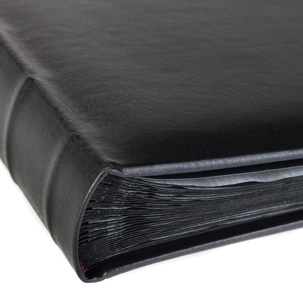 Фотоальбом Innova Bonded Leather 36х36 на 60 стр., под уголки, винил, черный (Q609935)