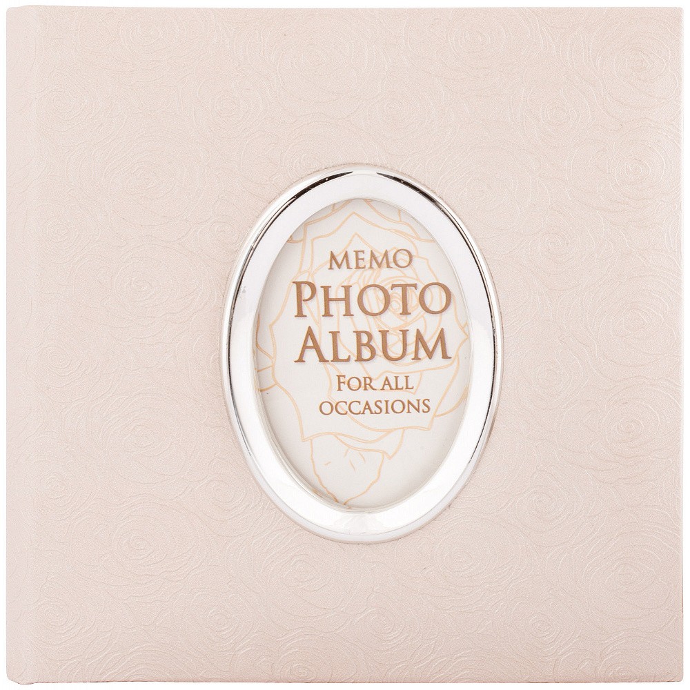 Фотоальбом Innova Rose Fabric BB Memo 10x15 на 200 фото, с кармашками, винил, розовый (Q8905305)