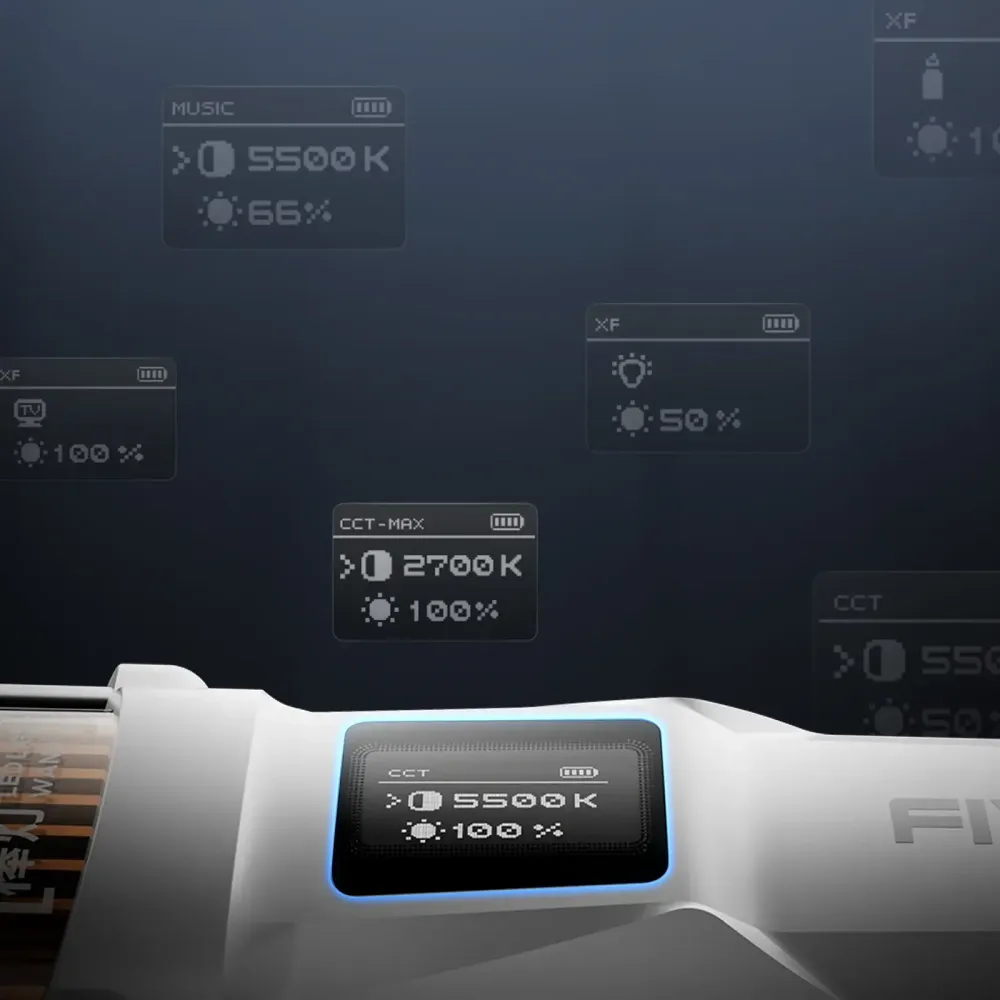 Осветитель Zhiyun FIVERAY V60 LED Light Wand COMBO (PL112), белый