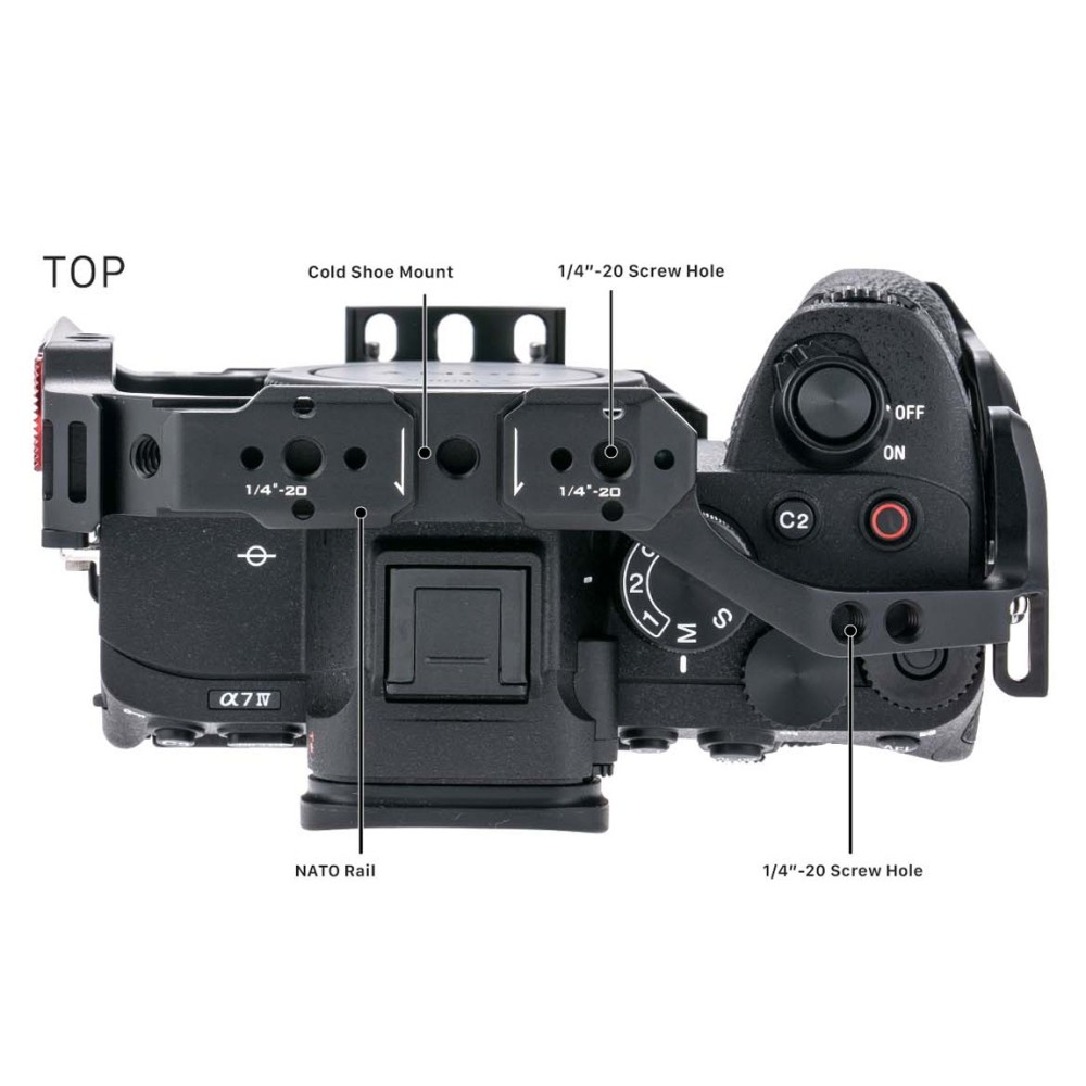 Клетка Tilta Pro Camera Cage Kit для Sony A7 IV черная (TA-T30-B-B)