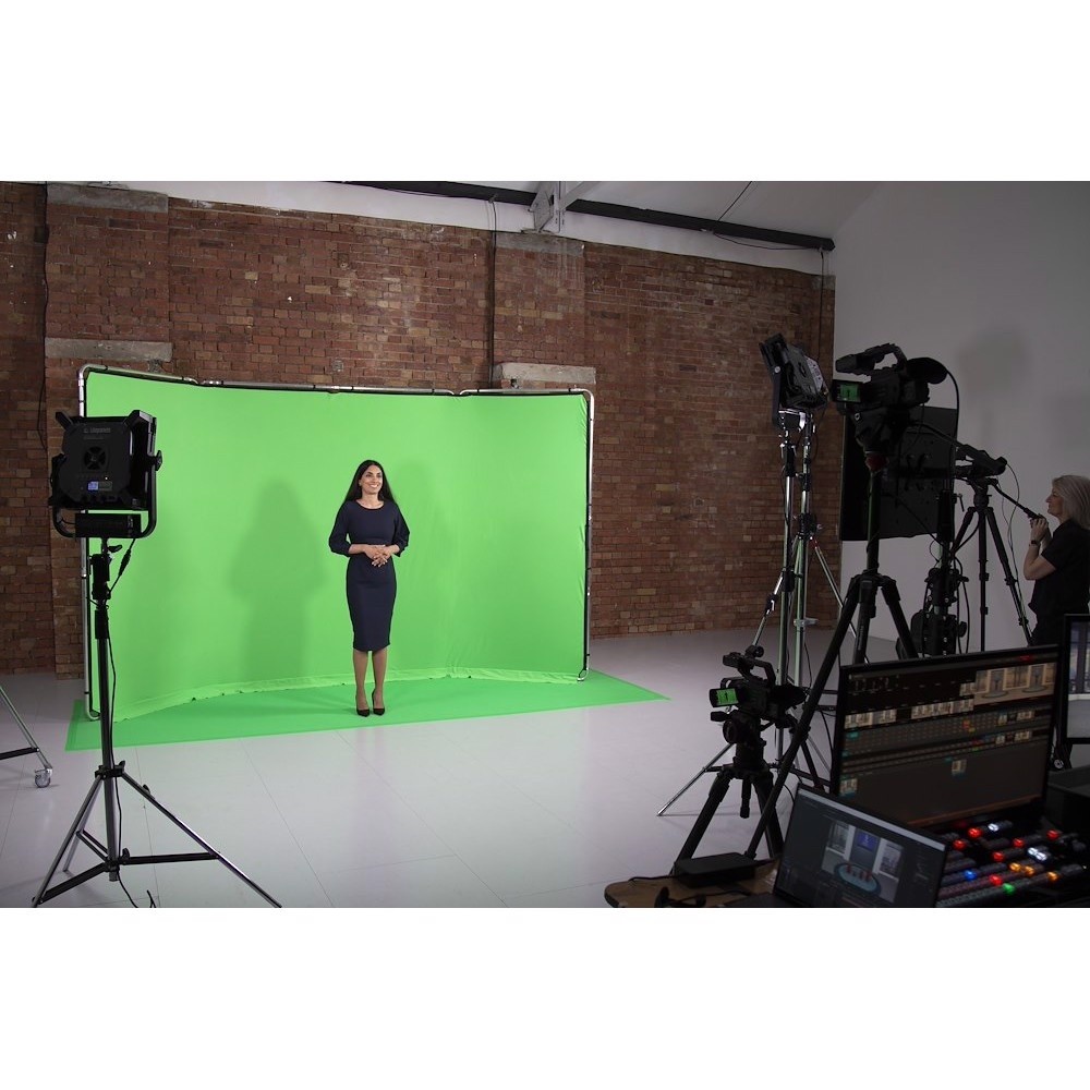 Подложка виниловая Lastolite LL LB7965 1,37х4 м, хромакей зелёный