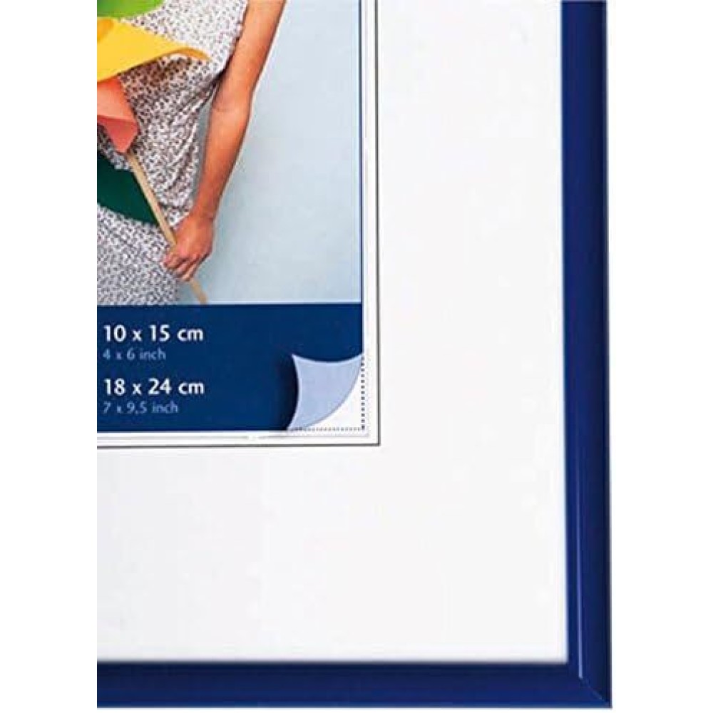 Фоторамка Henzo Napoli 10x15 с паспарту 7х10, пластик/пластик, красный (8051303)