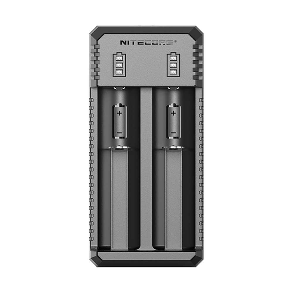 Зарядное устройство Nitecore UI2 Portable USB Li-ion Charger 2 слота, универсальное