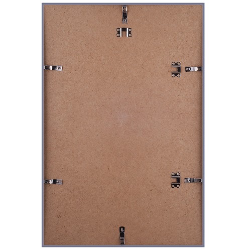 Фоторамка Innova Easy 30x45 с паспарту 20x33, пластик/стекло, серебристый (PK03225S)