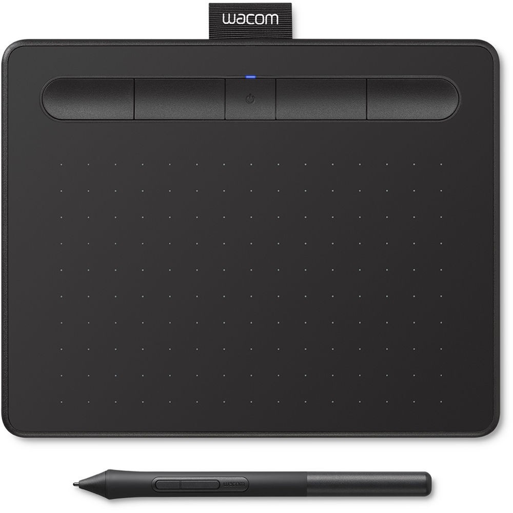 Графический планшет Wacom Intuos S Bluetooth черный