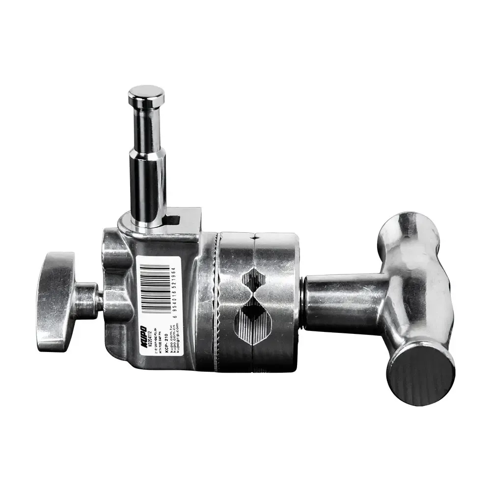 Зажим грипхед Kupo KCP-210 2-1/2" Grip Head With Fixed Baby Pin Silver