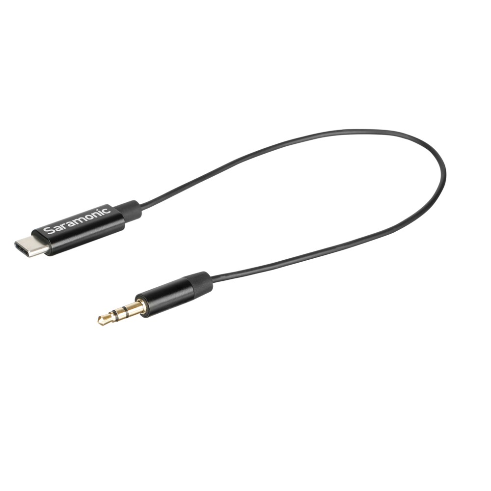 Кабель Saramonic SR-C2001 переходник с 3,5мм TRS на USB-C, длина 20 см