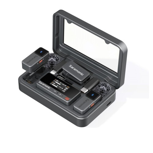 Радиосистема Saramonic Air-01 (TX+TX+RX) приёмник + 2 передатчика универсальная