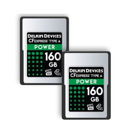 Карта памяти Delkin Devices Power CFexpress Type A 160GB комплект 2 шт, R/W 880/790 МБ/с