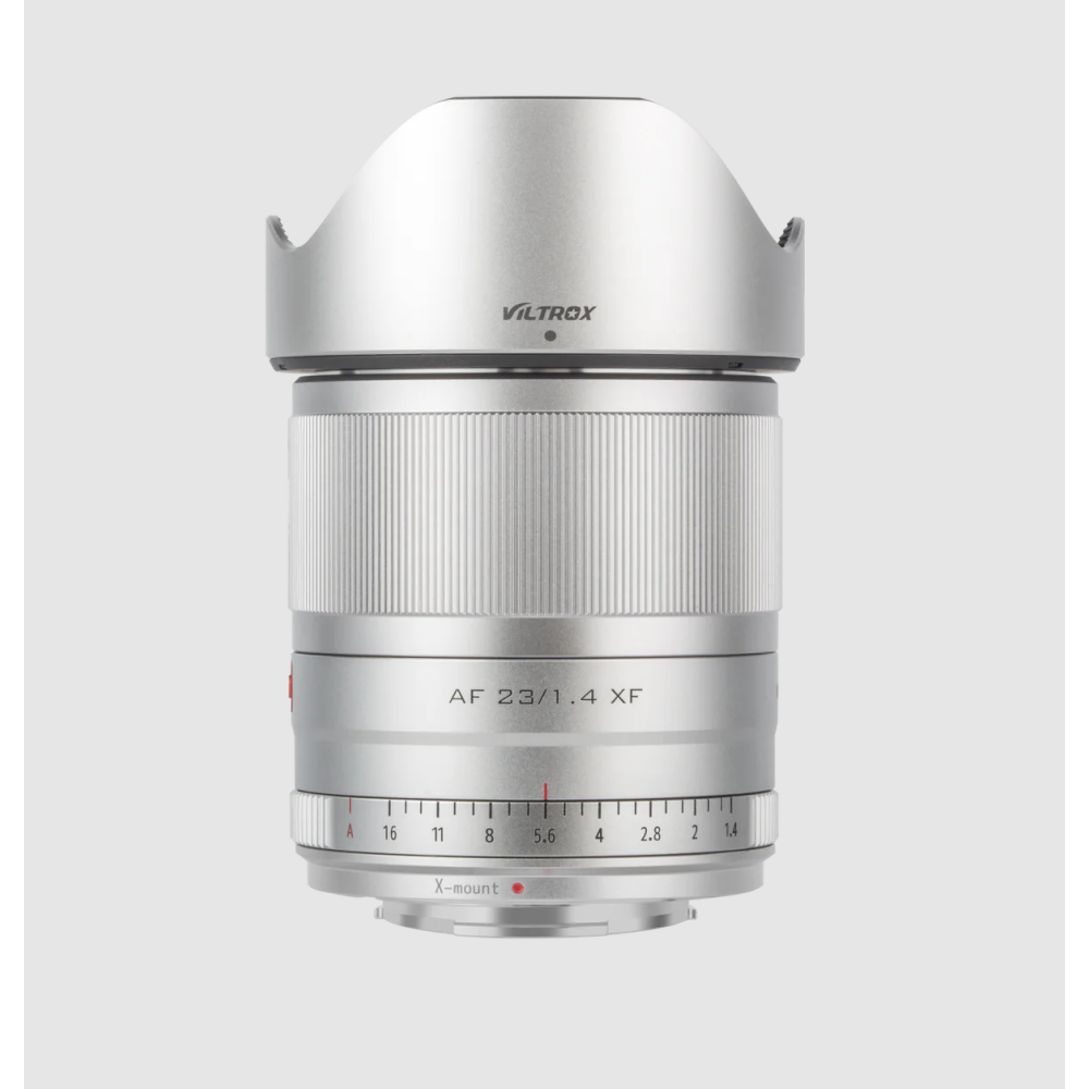 Объектив Viltrox AF 23mm F1.4 XF для Fujifilm X, серебристый
