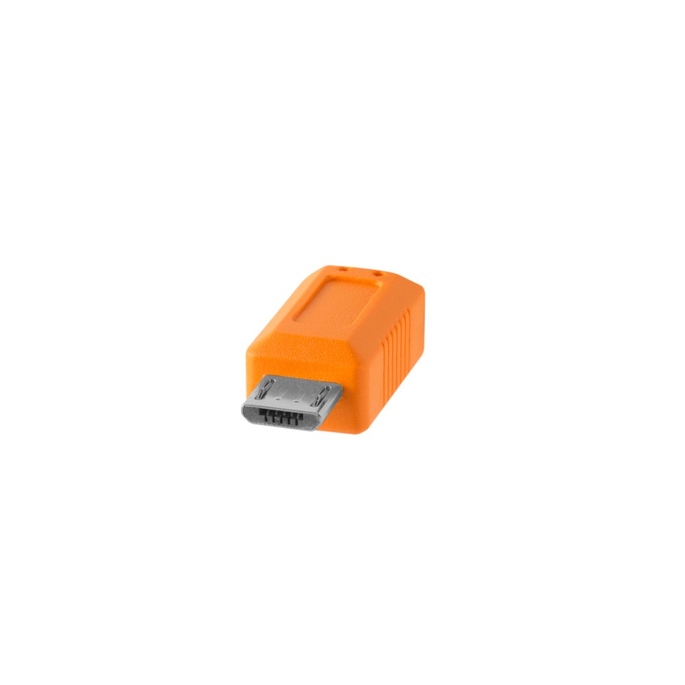 Кабель Tether Tools TetherPro USB-C to 2.0 Micro-B 5-Pin 4.6m Orange [CUC2515-ORG]