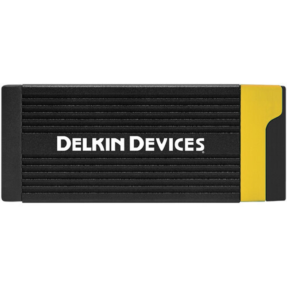 Кардридер Delkin Devices USB 3.2 CFexpress TYPE A & SD UHS-II Reader