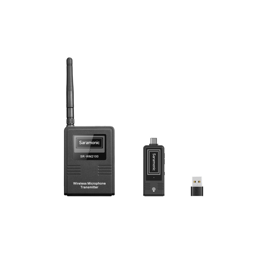 Радиосистема Saramonic SR-WM2100 U1 приемник + передатчик, 2,4ГГц, разъем USB/Type-C