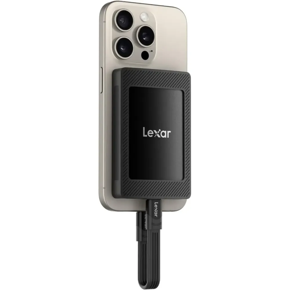 Внешний накопитель Lexar SL500 Portable SSD Magnetic Set USB 3.2 Gen 2x2 1TB, R/W 2000/1800 МБ/с