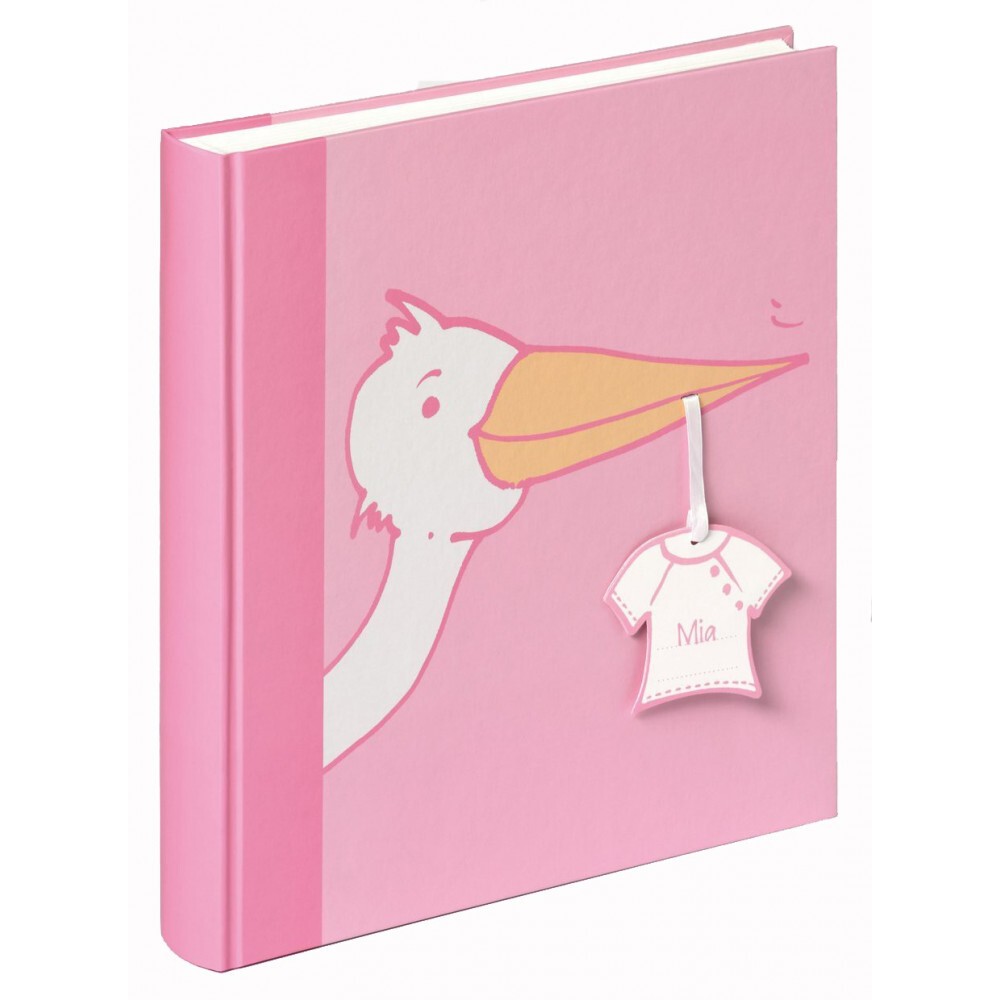 Фотоальбом Walther My First Day 28x30 на 60 стр., под уголки, , розовый (UK103R)