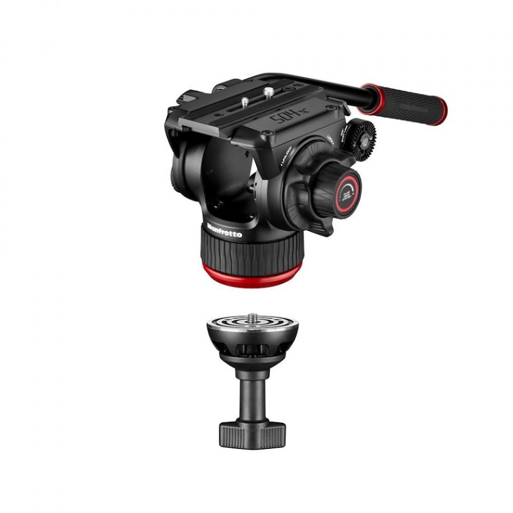 Видеоштатив Manfrotto MVK504XTWINFA голова 504X, штатив 645 Fast алюминиевый