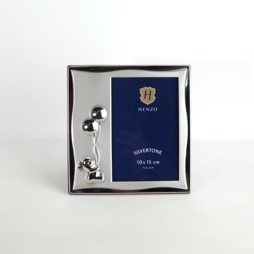 Фоторамка Henzo Babyframe 10x15, металл/пластик, серебристый (8083015)