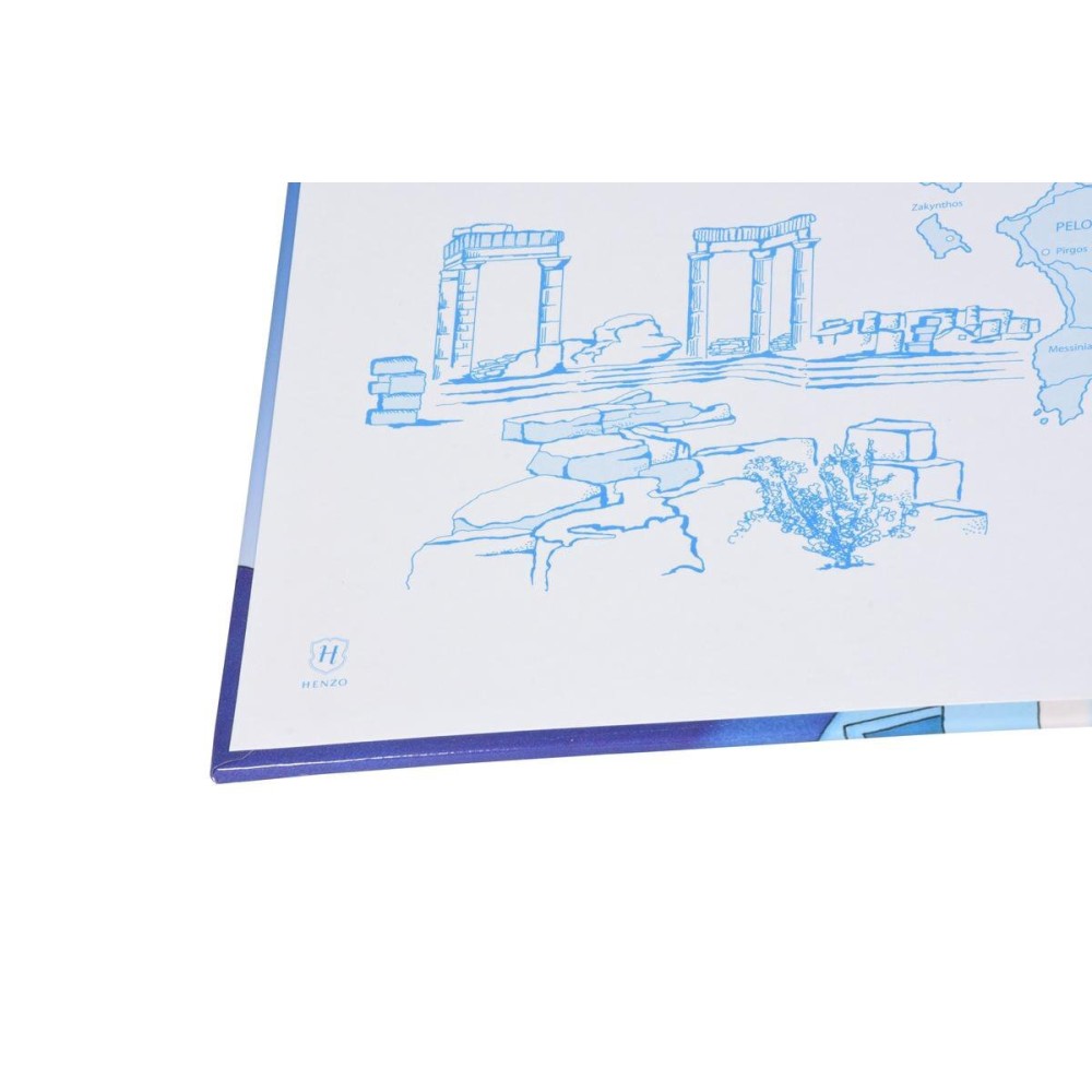 Фотоальбом Henzo Греция 28х30 на 60 стр., картон, синий (11.156.07)