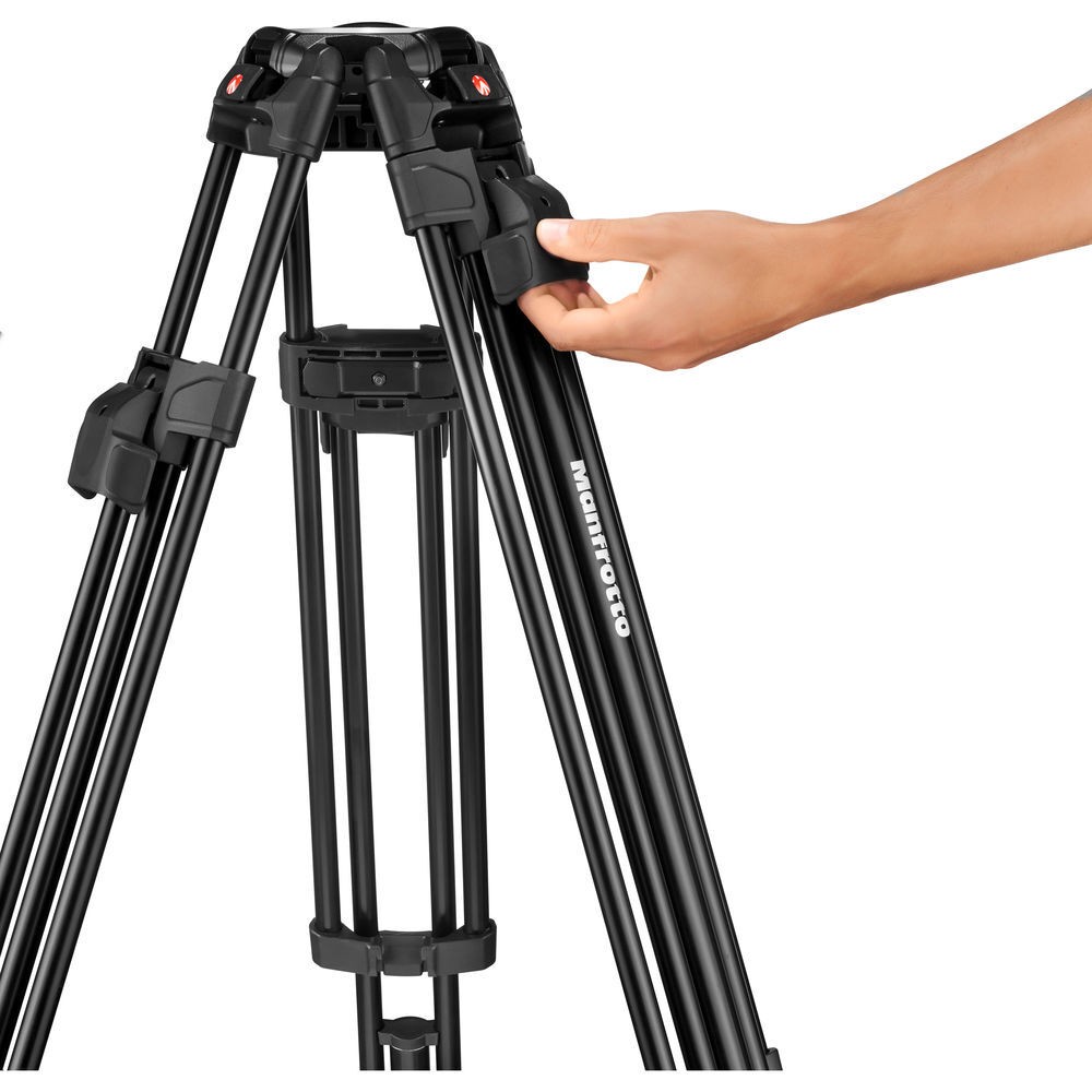 Видеоштатив Manfrotto MVK608TWINFA Fast Twin алюминиевый с головой Nitrotech 608