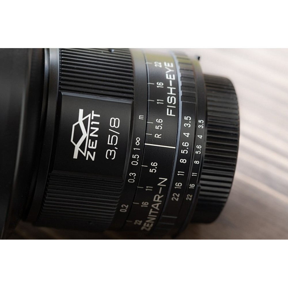 Объектив Зенит Зенитар-N 8mm f/3.5 Nikon F