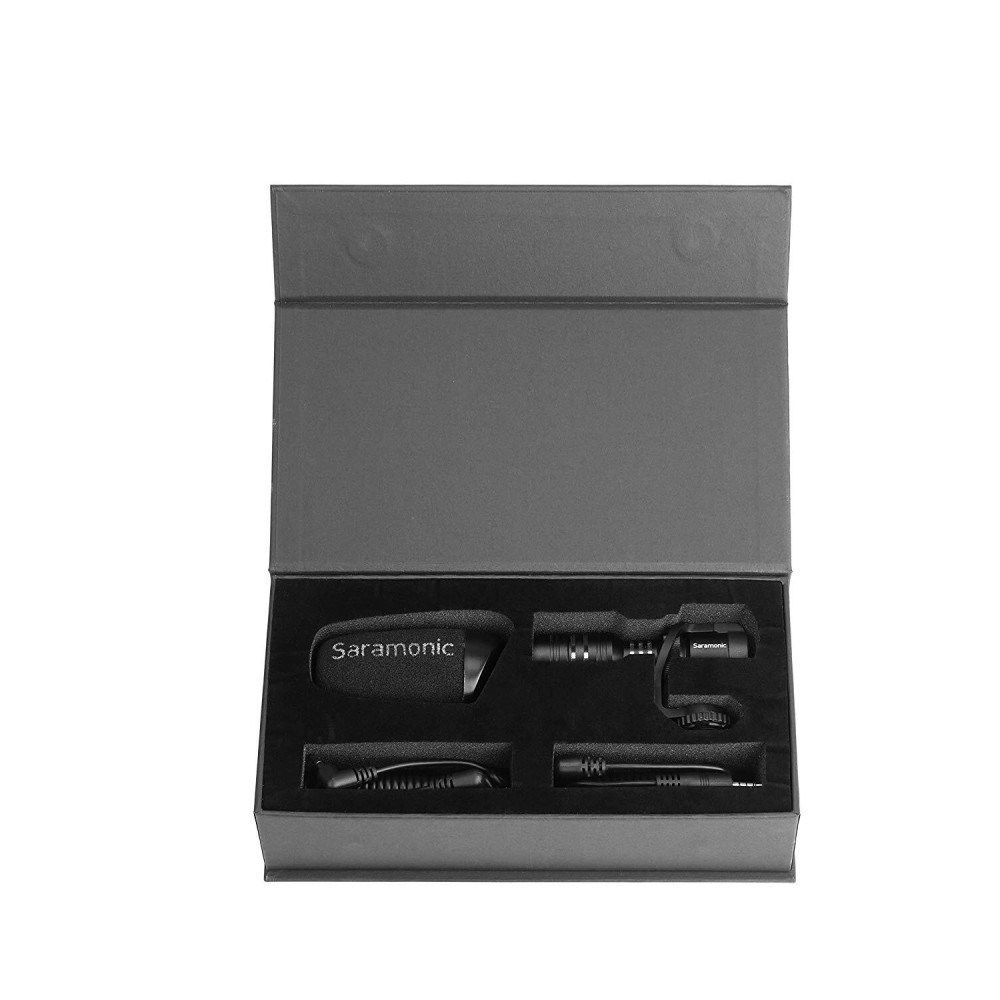 Микрофон накамерный Saramonic Vmic Mini направленный, разъем 3,5 мм TRRS/TRS
