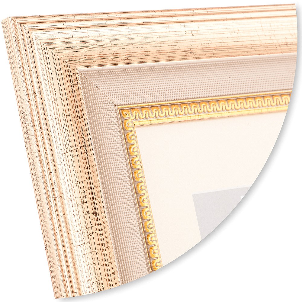 Фоторамка Innova Durham Gold 28x35 с паспарту 21x29,7, пластик/стекло, золотистый (PI8238)