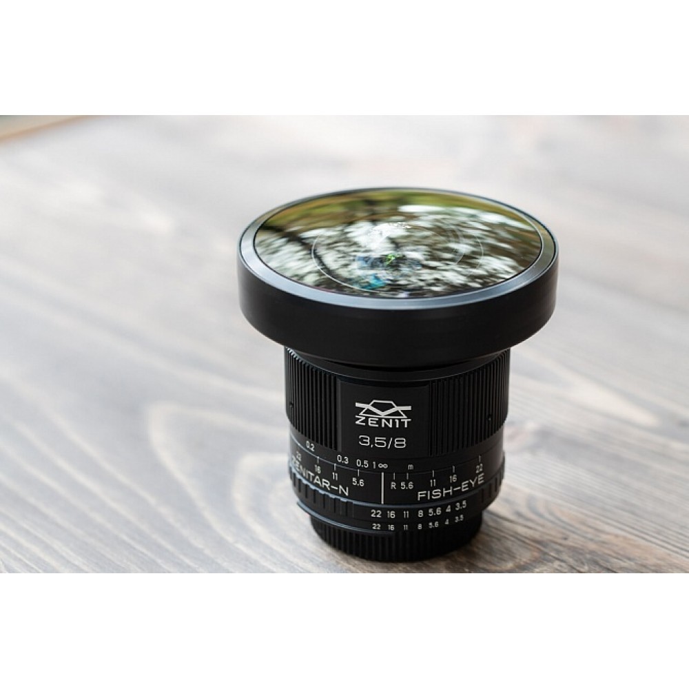 Объектив Зенит Зенитар-N 8mm f/3.5 Nikon F