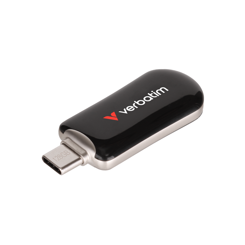 Внешний накопитель Verbatim Plectra USB 3.2 Gen1 Type-C 64GB, R 100 МБ/с